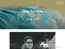 Tablet Screenshot of joansanchis.com